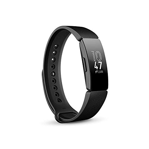 Fitbit Inspire, Tracker per Fitness e Benessere, Nero