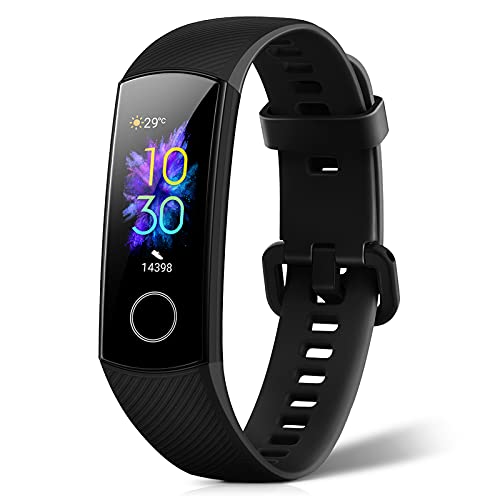 Honor Band 5 Smartwatch Orologio Fitness Tracker Uomo Donna Smartwatch Cardiofrequenzimetro da Polso Contapassi Smartband Sportivo Activity Tracker,Nero
