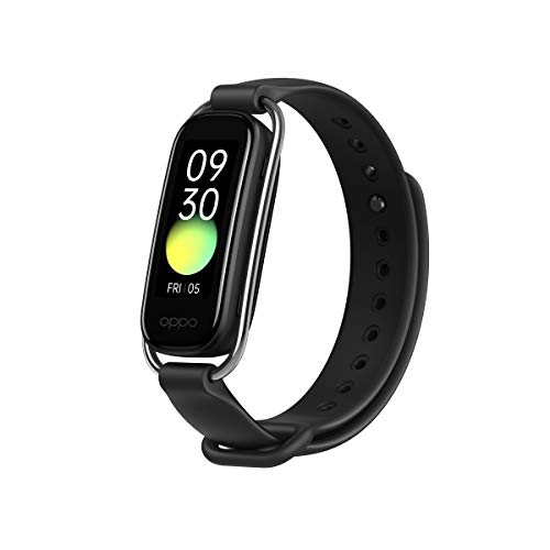 OPPO Band Style Tracker Smartwatch con Display AMOLED a Colori 1.1'' 5ATM Carica Magnetica, Impermeabile 50m, Pedometro Fitness 2 Cinturini Cardiofrequenzimetro,...