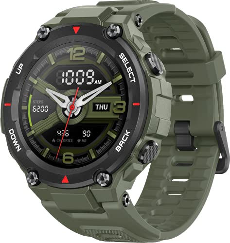 Amazfit T-Rex Smartwatch Braccialetto Orologio Sportivo Sonno Monitor Notifica Chiamata e Messaggio 14 Modalità Sport per Andriod iOS